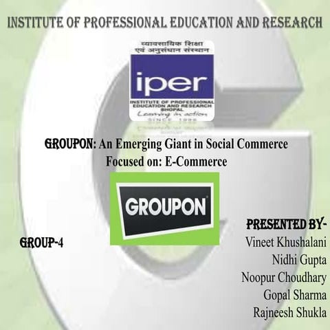 Groupon ppt