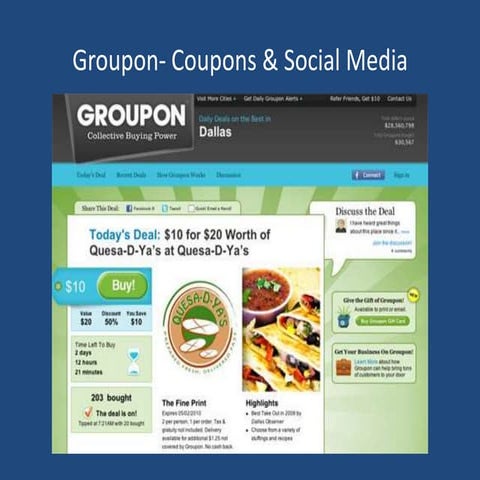 Groupon Presentation | PPTX