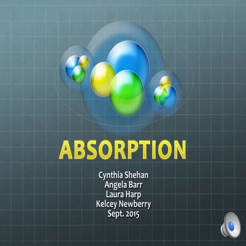 Absorption Project Final | PPTX