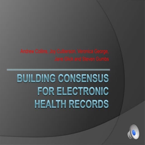 Information Management in Health Care Group E presentation NUR353