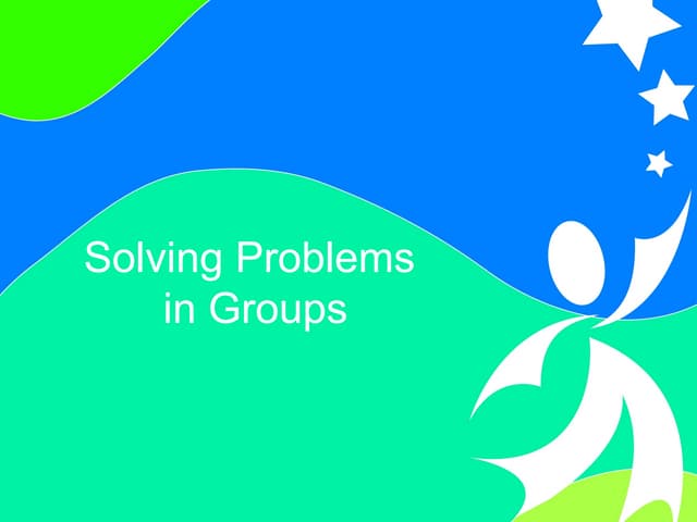 Group problem solving by mihaela-alexandrina cenusa