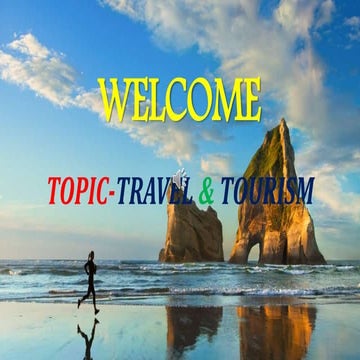 Travel and Tourism Group Project (Class 10)