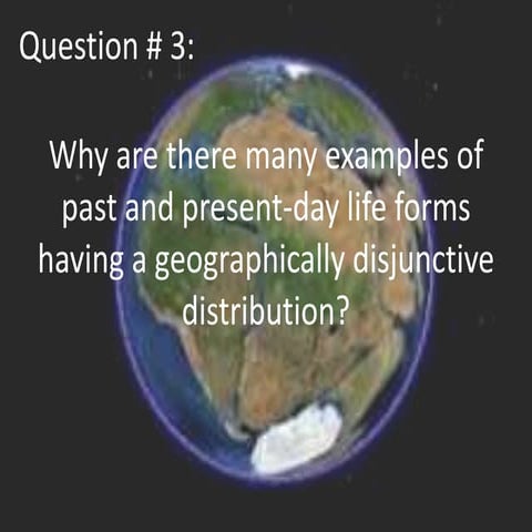 Geographically Disjunctive Distribution