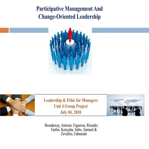 Participative Management | PPT