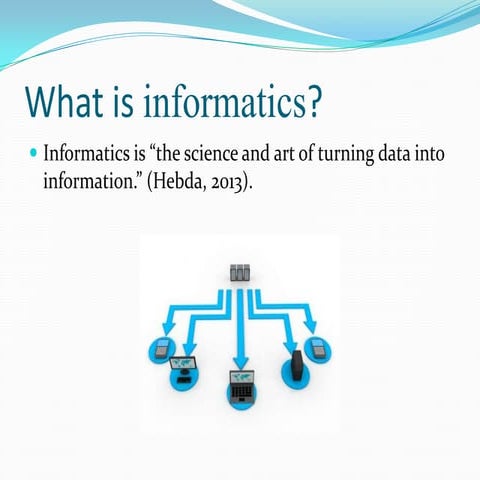 Infrastructure of an informatics department4 | PPTX
