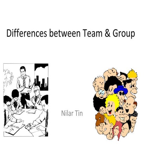Groups and teams