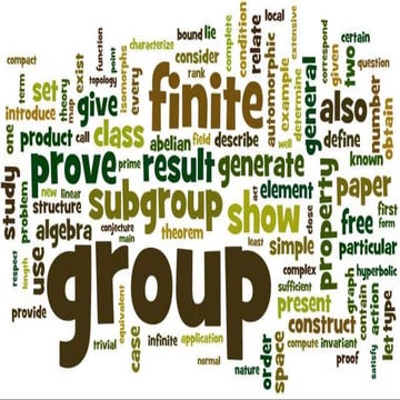 Group theory