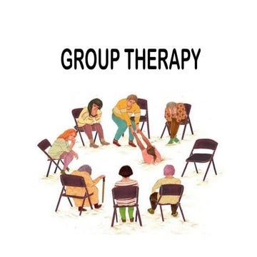 GROUP THERAPY as a part of psychotherapy