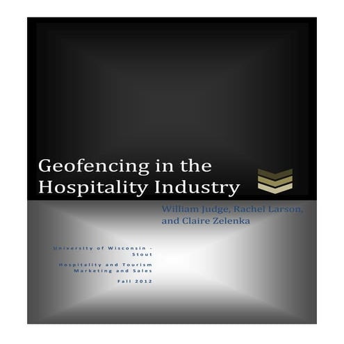 Geofencing in the Hospitality Industry