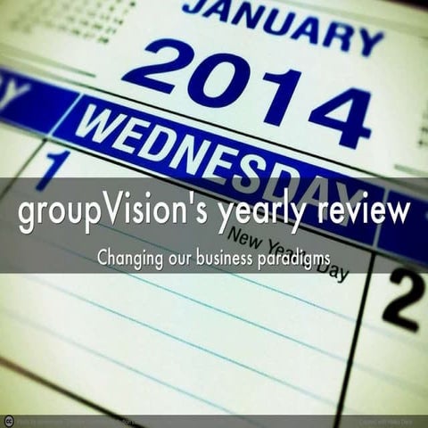 groupVision Switzerland 2014 yearly review