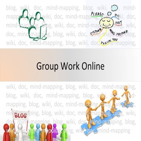 Online Tools for Group Work
