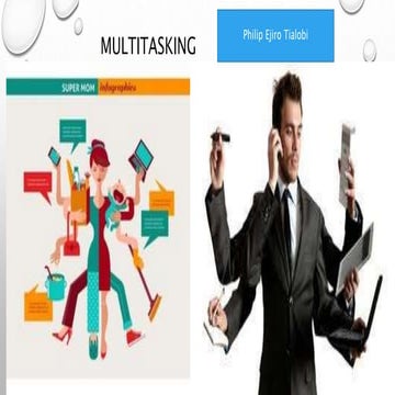 Group work on multitasking | PPT