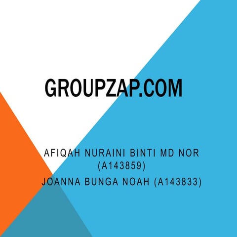 Groupzap