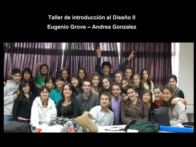 Taller Introducción al Diseño II