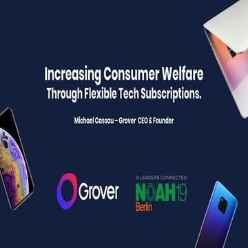 Grover - NOAH19 Berlin