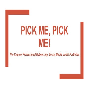 Personal and Professional Branding on LinkedIn and Twitter