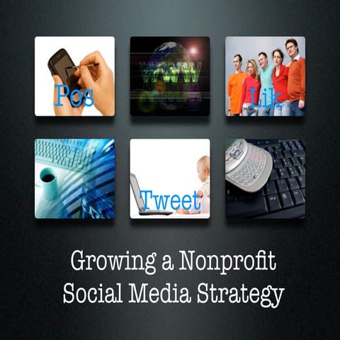 Growing a nonprofit social media strategy: MS NGO Day Sydney 2010