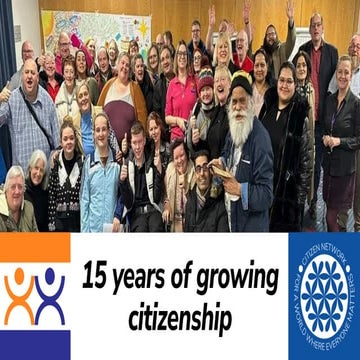 15 years of growing citizenship - the work of PFG Doncaster and Citizen Netwo...