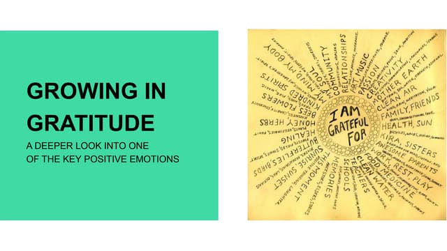 Growing in gratitude wellbeing wednesday