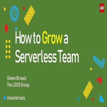 How to Grow a Serverless Team in an Enterprise