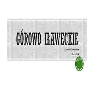 Spanish students at Gorowo