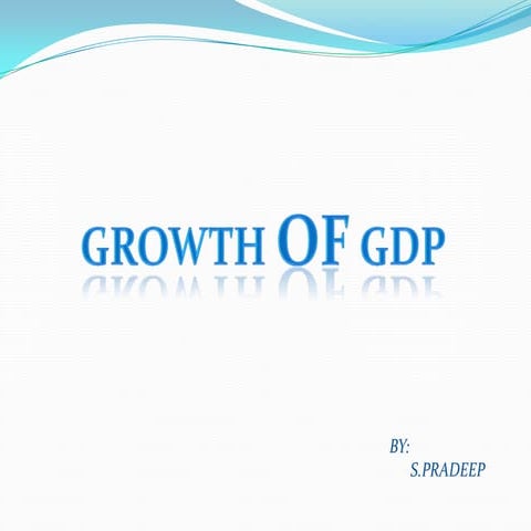 Growth Of GDP
