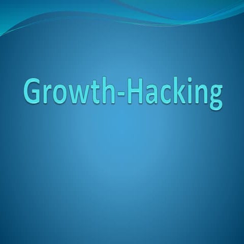 Growth hacking