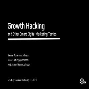 Growth Hacking and Other Smart Digital Marketing Tactics [Startup ...