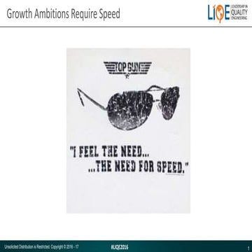 Ryanair Presentation- Growth ambitions require speed evolution of BDD in Ryanair