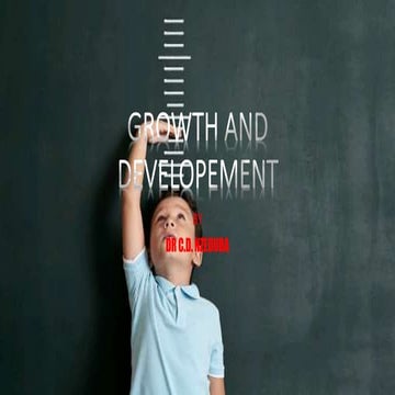 Overview of growth and development in children