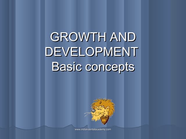 Growth and development (2)