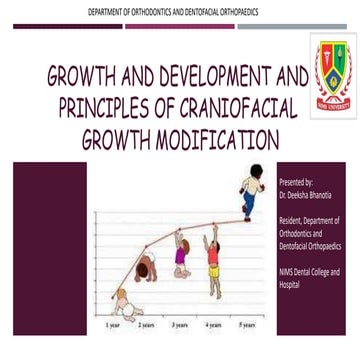 Growth and development and principles of craniofacial region