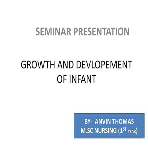growth and devlopement assessment of baby