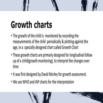 Growth charts