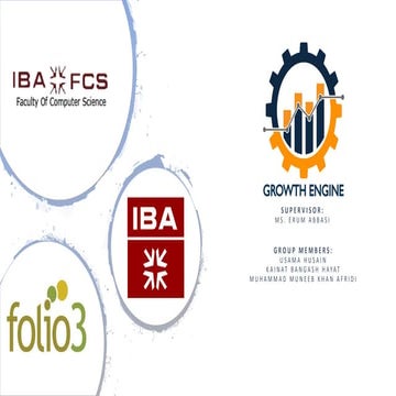 Growth engine presentation 