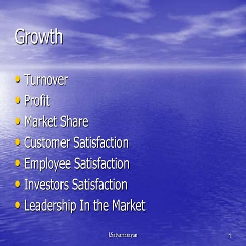 Organizational Growth 