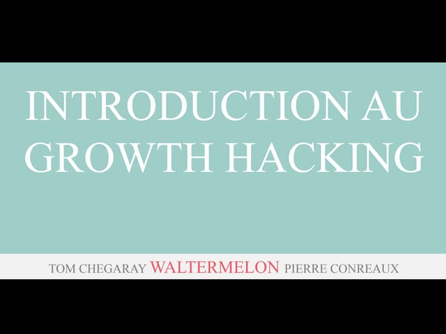 Growth hacking
