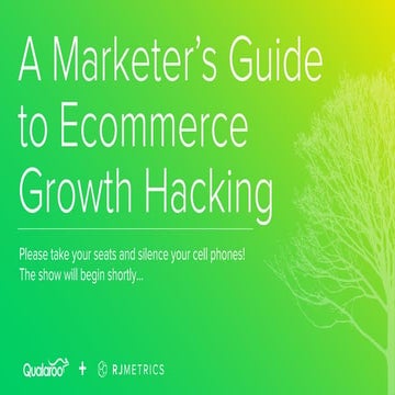 A Marketer's Guide to Ecommerce Growth Hacking