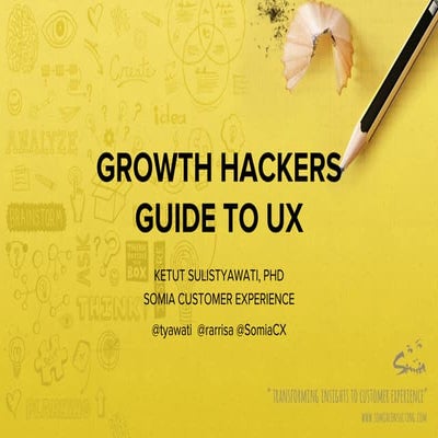 Growth Hacking - UX