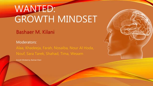 Growth mindset