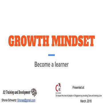 Growth mindset for young kids 