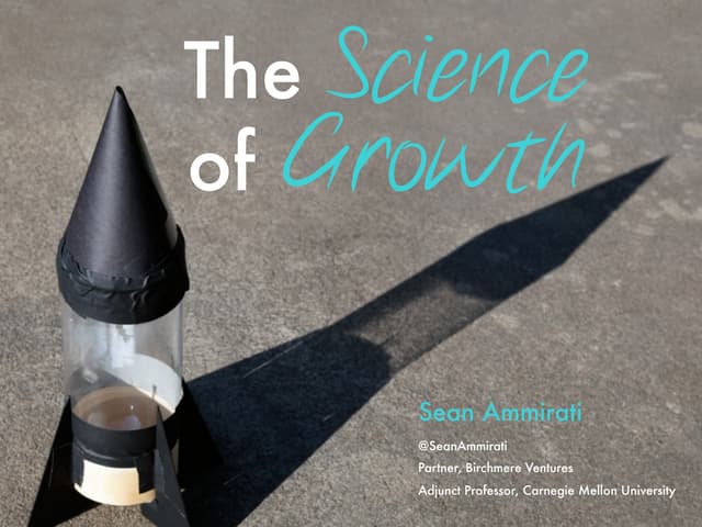 The Science of Growth 