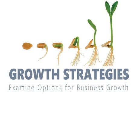 Growth strategies