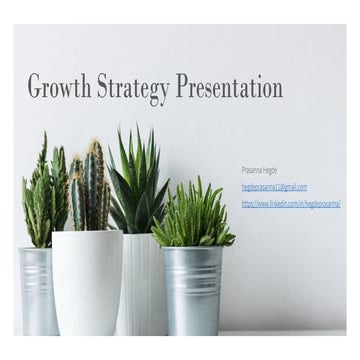 Growth Strategy 
