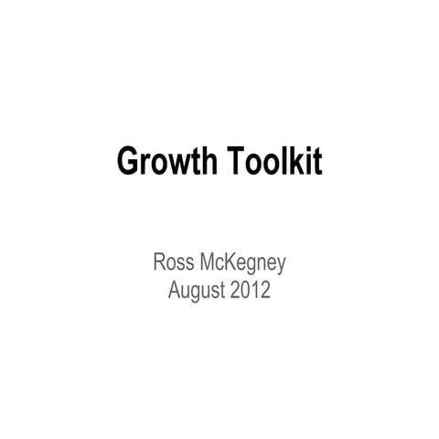 Growth Toolkit