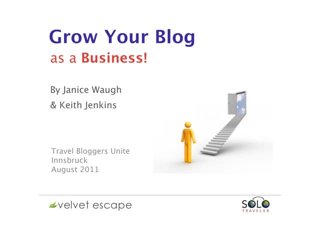 Grow Your Blog As A Business