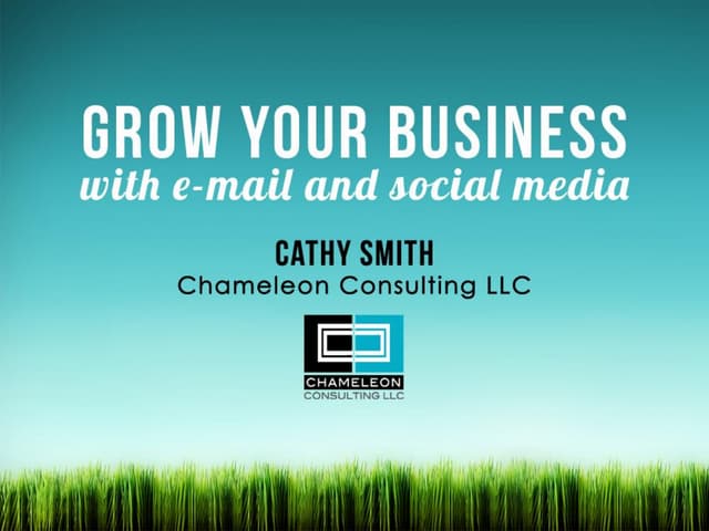 Grow your Business with E-mail and ...