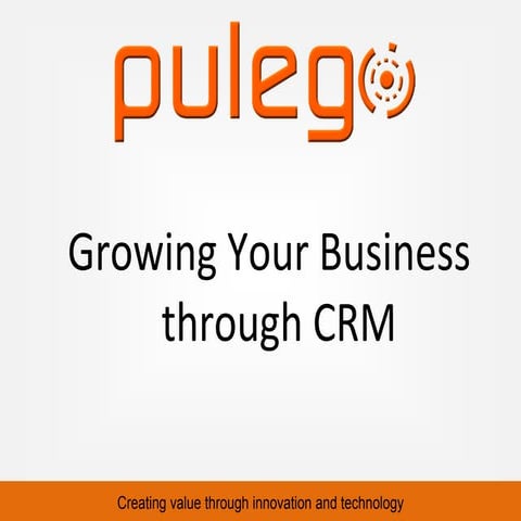 Growing your Business with CRM