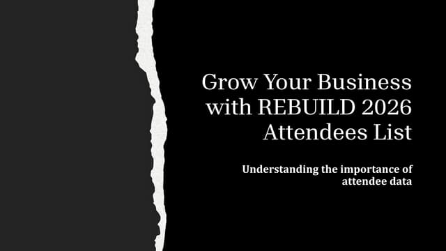 Grow Your Business With REBUILD 2026 Attendees List Pdf C0da6345 Thumbnail 