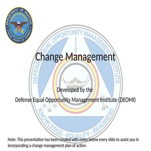 Change Management - Basics | PPTX